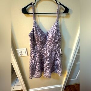 Mauve/Lavender Cocktail Dress (size 9)